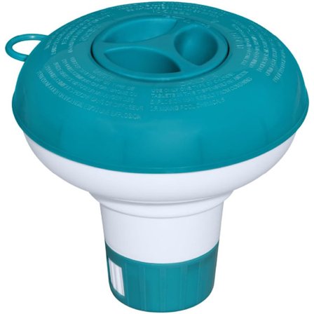 Flydende kemikaliedispenser - 5" klortabletholder til spabade og pools, multifunktionel spa- og swimmingpoolklorinator med