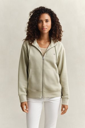 GANT Damen Sweatjacke (XXL) Beige