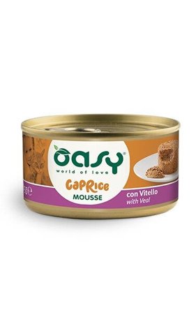 Oasy Caprice Gatto Mousse Con Vitello 85g
