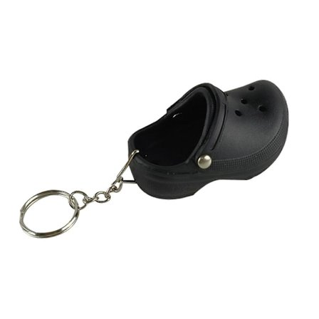 100% ny, mini Crocs sandal nøglering charm nøgleholder nøglering gave