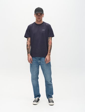 Gabba Dune Logo Ss Gots - Navy - XL