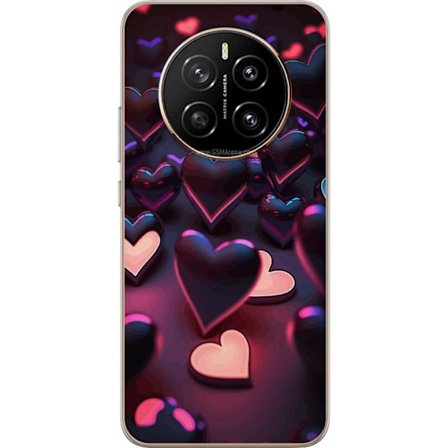 Kompatibelt Mobilskal till Honor Honor Magic7 Midnattshjärtan