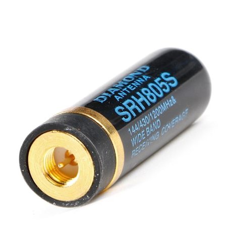SRH805 4,5 cm lyhyt kaksikaistainen antenni SMA-uros YAESU:lle ICOM Ham Radiolle
