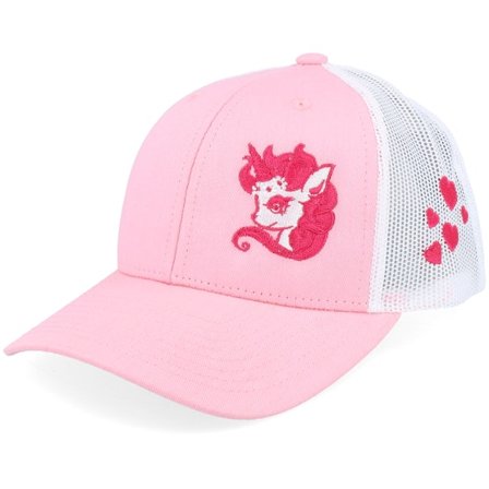 Unicorns - Rosa trucker Caps - Kids Glorious Unicorn Pink/White Trucker @ Hatstore