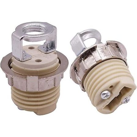 4 kpl LED G9 -lampunkanta, erikoiskeraaminen lampunkanta, lampunpidin, oven korkeus 35 mm, kierteiden halkaisija 21 mm (kannatyyppi: G9, väri: 4 