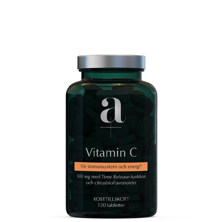 A+ Vitamin C 500mg Time Release 120 tabletter