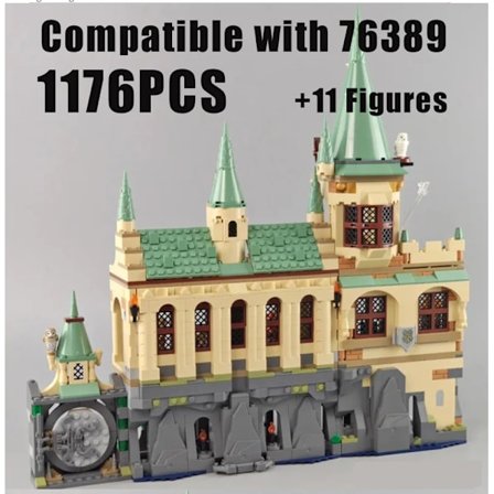 Nytt 1083-delars magiskt trollkarlsuniversum från klassiska filmer - 12 Grimmauld Place byggklossleksaker för barn, present