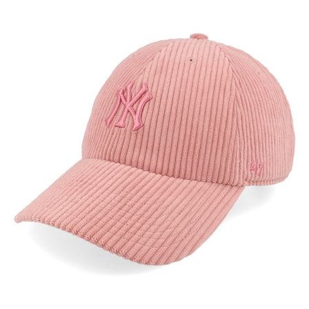 47 Brand - MLB Rosa unconstructed Keps - New York Yankees MLB 47 Clean Up Rose Quartz Dad Cap @ Hatstore