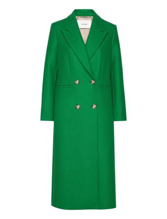 Cindy Boxy Coat Outerwear Coats Winter Coats Grøn IVY OAK