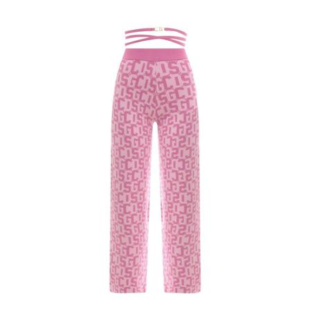 Gcds, Cropped Trousers Roze, Dames, Maat:M