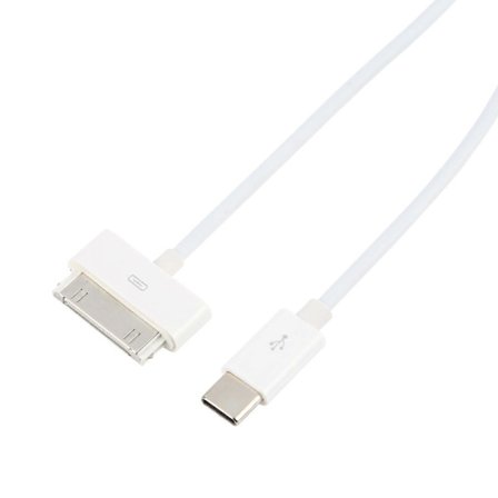 USB-C / Type-C till 30-stifts datakabel för synkronisering och laddning, Längd: 1m