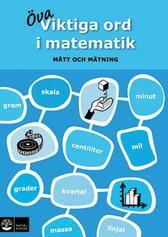 Viktiga ord i matematik : mått och mätning - Bok av Eva Marand - Häfte