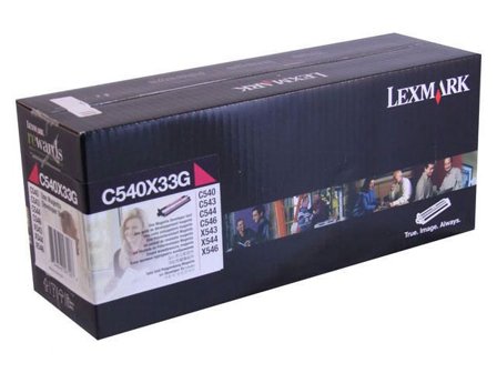 Lexmark Framkallningsenhet, magenta, C540X33G - Lyreco - Toner och bläck - Developers - Developers Lexmark