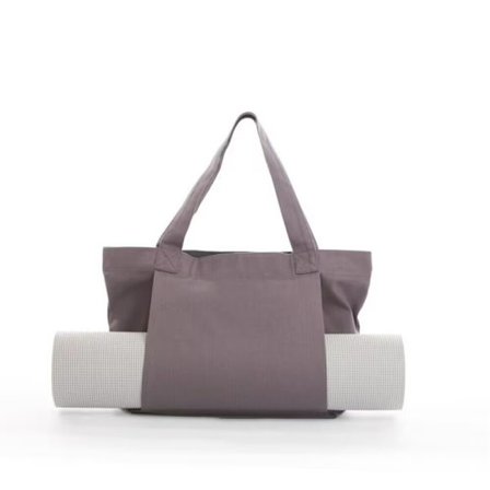 Yoga Pilates Matta Väska Canvas Tote Väska Utomhus Träningsutrustning Rese Yoga Matta Axelväska (Yoga Matta Ingår Ej)