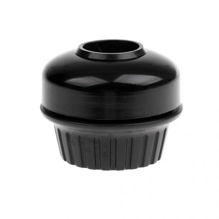 Invisible Bell High Bell ruostumattomasta teräksestä polkupyörän ohjaustanko kello musta