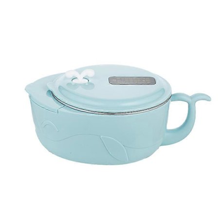 Lämmitettävä vauvan kulho, vauvan ruokakulho älykkäällä kosketusnäytöllä, sähkölämmitin, ruoka-astiat taaperoille ja vauvoille THZ