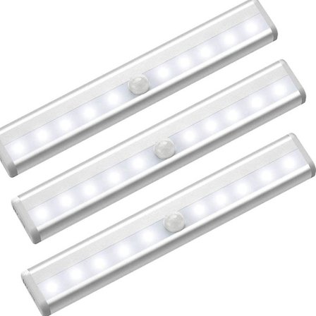 Led trådlös rörelsesensor skåpbelysning Led garderobsbelysning