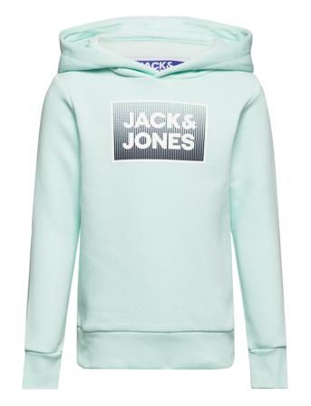 Jjjjsteel Sweat Hoodsteel Sweat Hood Jnr Tops Sweat-shirts & Hoodies Hoodies Blue Jack & J S