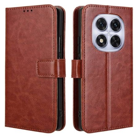 Xiaomi Redmi Note 14 Pro / Pro+ 5G Wallet Cover - Brown