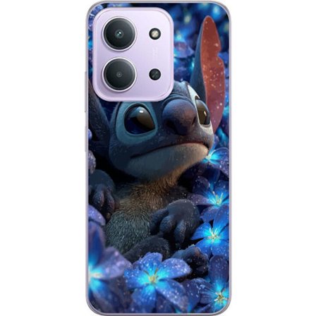 Kompatibelt Mobildeksel til Xiaomi Xiaomi Redmi 15C Stitch Blant Blomster I Nattlys