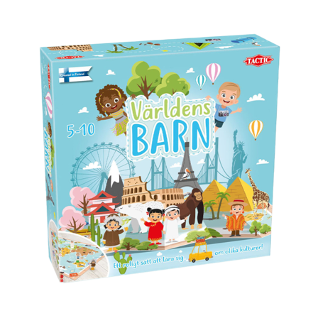 TACTIC Barnspel Världens barn Spel & pussel ONESIZE