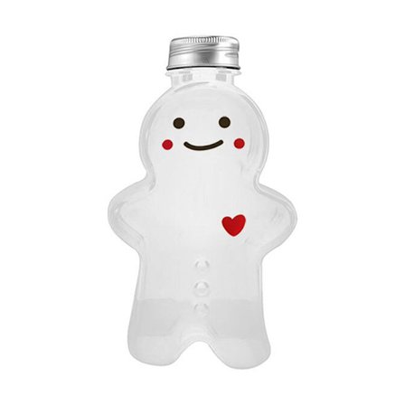 e Gingerbread Man Drinking Cup Shaker Drink Flaska Mjölk Te Wat