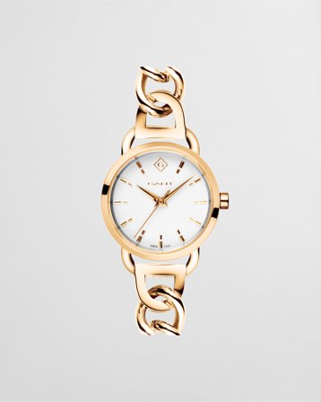 GANT Damen Truro Armbanduhr (ONE SIZE) Weiß