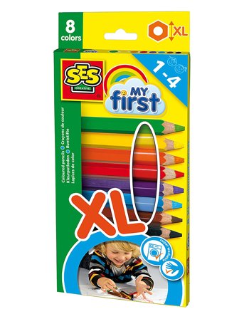 My First Coloured Pencils Patterned SES Creative