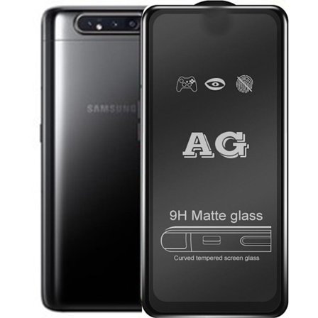 Galaxy A80 2.5D Anti-Fingerprints Skärmskydd 0,3mm