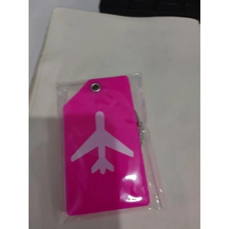 Søde Silikon Flyvetags Kuffertidentifikationsadresseholder Bagagetag Kvinder Mænd Etiket Høj Kvalitet Rejsetilbehør Tasker Tag Rose