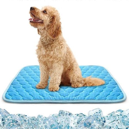 Koiran viilennysmatto myrkyttömille koirille, itsestään viilentävä alusta 68x50 cm