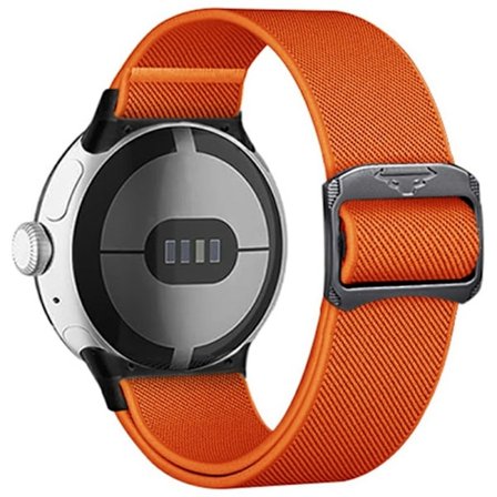 SKALO Tygarmband Bull Head Google Pixel Watch 3 41mm - Orange