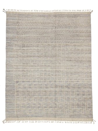 Berber Style Rug 250X313 Orange/Dark Grey Large Wool, Afghanistan