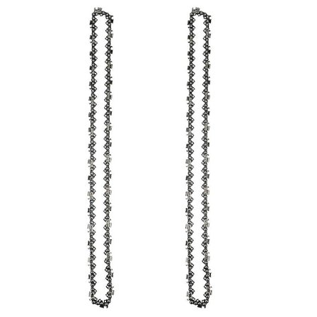 2 kpl 20 tuuman moottorisahan saha 76 vetolenkkiä Vaihtokiskon sahaketju Teräjako 0,325 tuumaa 0,058