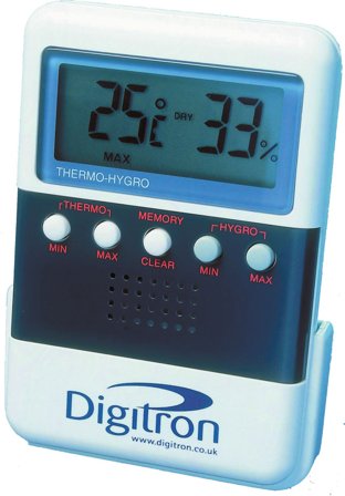 Elma ELMA DTR-880A Termohygrometer med batteri, Mätinstrument