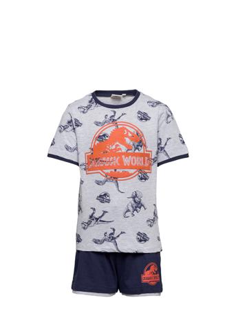 T Shirt + Short Sets Sets With Short-sleeved T-shirt Multi/mönstrad Jurassic World
