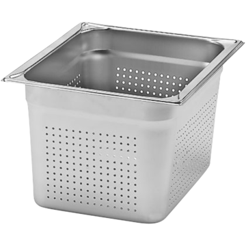 Kantin GN Patina 200mm Perforerad rostfritt