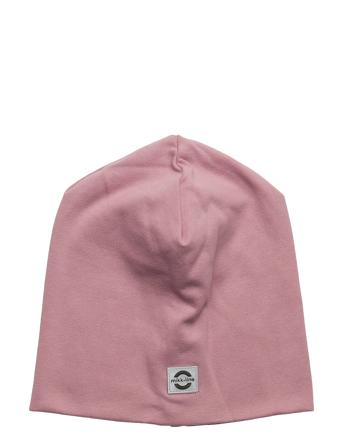 Cotton Hat - Solid Accessories Headwear Hats Beanies Lyserød Mikk-Line