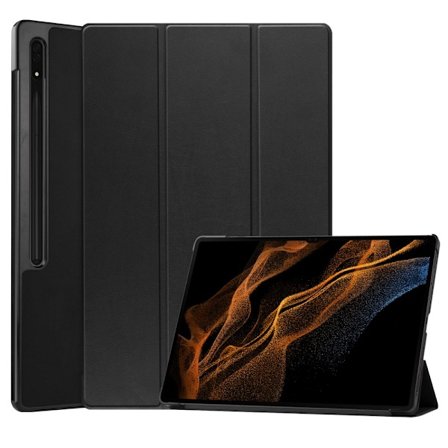 Samsung Galaxy Tab S10 Ultra Etui Tri-fold Sort