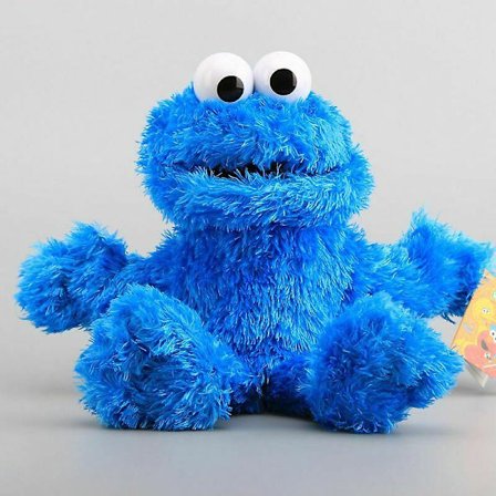 Blødt legetøj Elmo Cookie Monster Børnedagsgave