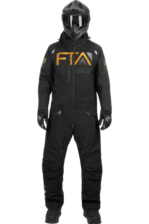 Tuta FTA Flo - F.A.S.T. Nero/Oro XL