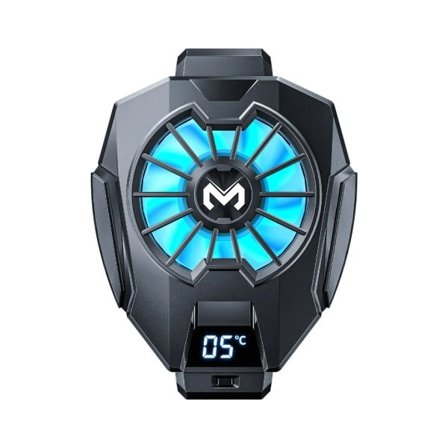 Mobil telefon värmeavledare med temperatur display spel kylning radiator