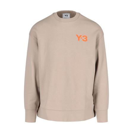 Y-3, Sweatshirts Beżowy, Mężczyzna, Rozmiar: M