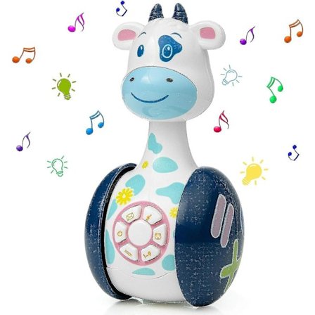 (Ku)Baby Leker 6 Måneder Plus,Baby Spill Musical Leker,Baby Utviklingsleker,Barn Leker Lydleke med