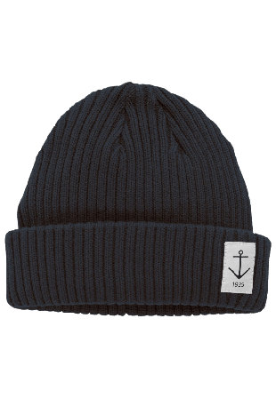 Resteröds Ekologisk Bomull, Beanie Mössa, Smula, Grå Accessoarer Herr Blå ONESIZE