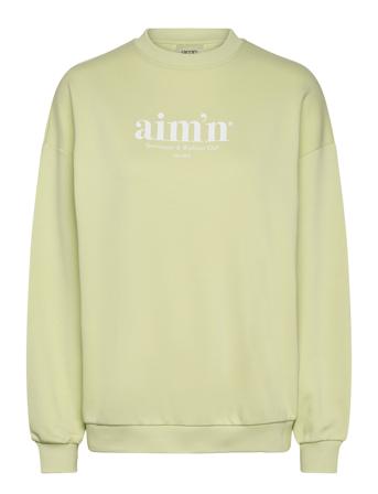 Club Terry Sweatshirt Sport Sport Clothing Sport Sweat-shirts & Hoodies Sport Sweat-shirts Green Aim ́n