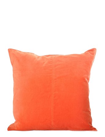 Velvet Cushion Cover 50X50 Cm Orange Ceannis