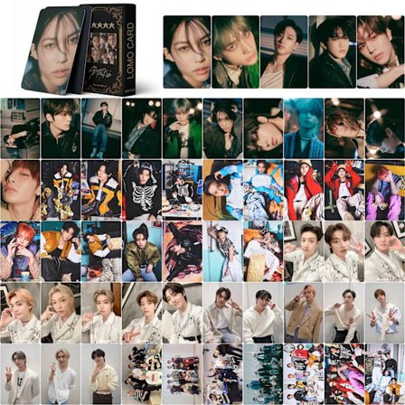 Uudet 55 kpl Kpop Stray Kids Five Stars Uusi Albumi Lomo Kortit 5 Stars Valokuvakortit Straykids Valokuvakorttisetti Fanien Lahja