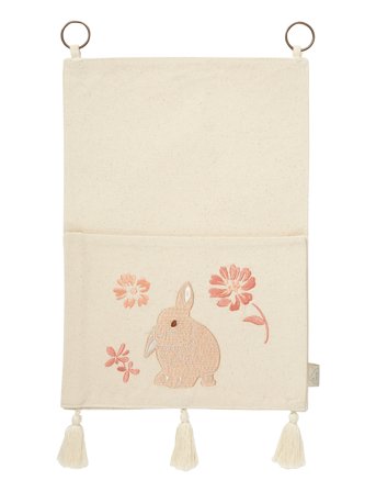 Cam Cam Copenhagen Wall Pocket - Gots - Cream - ONE SIZE