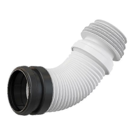 Universal Range Flexi Plast Fleksibel WC Toilet Albue Afløbsforbindelse 90/110mm [DB]